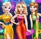 Elsa, Rapunzel e Anna na balada