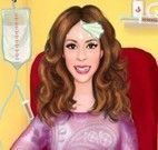 Violetta grávida na ambulância